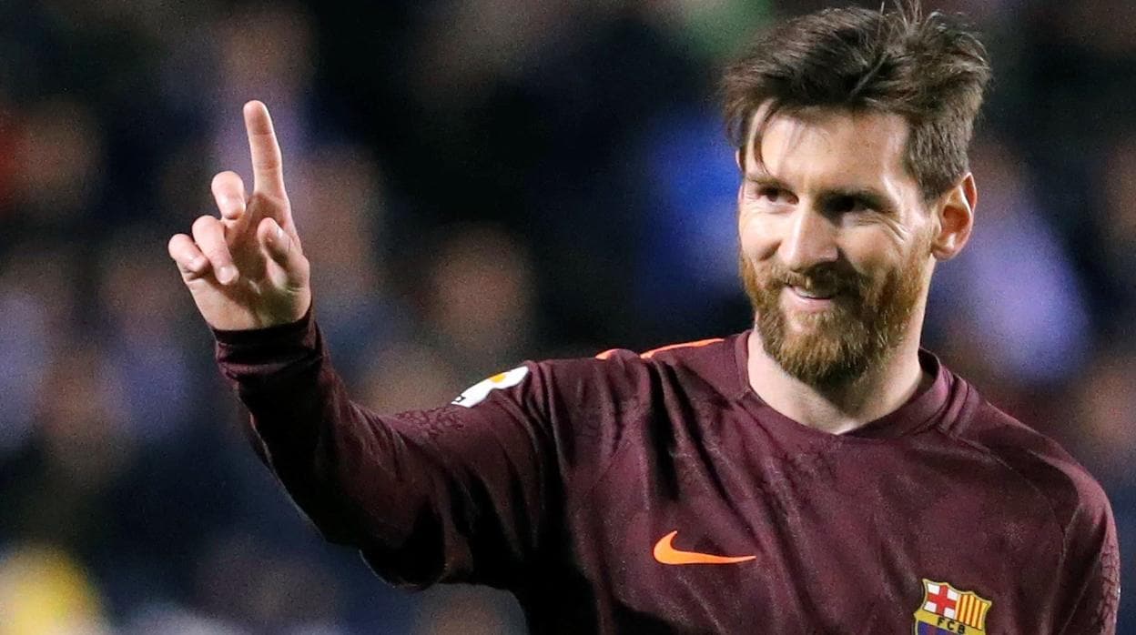 Leo Messi durante la temporada pasada