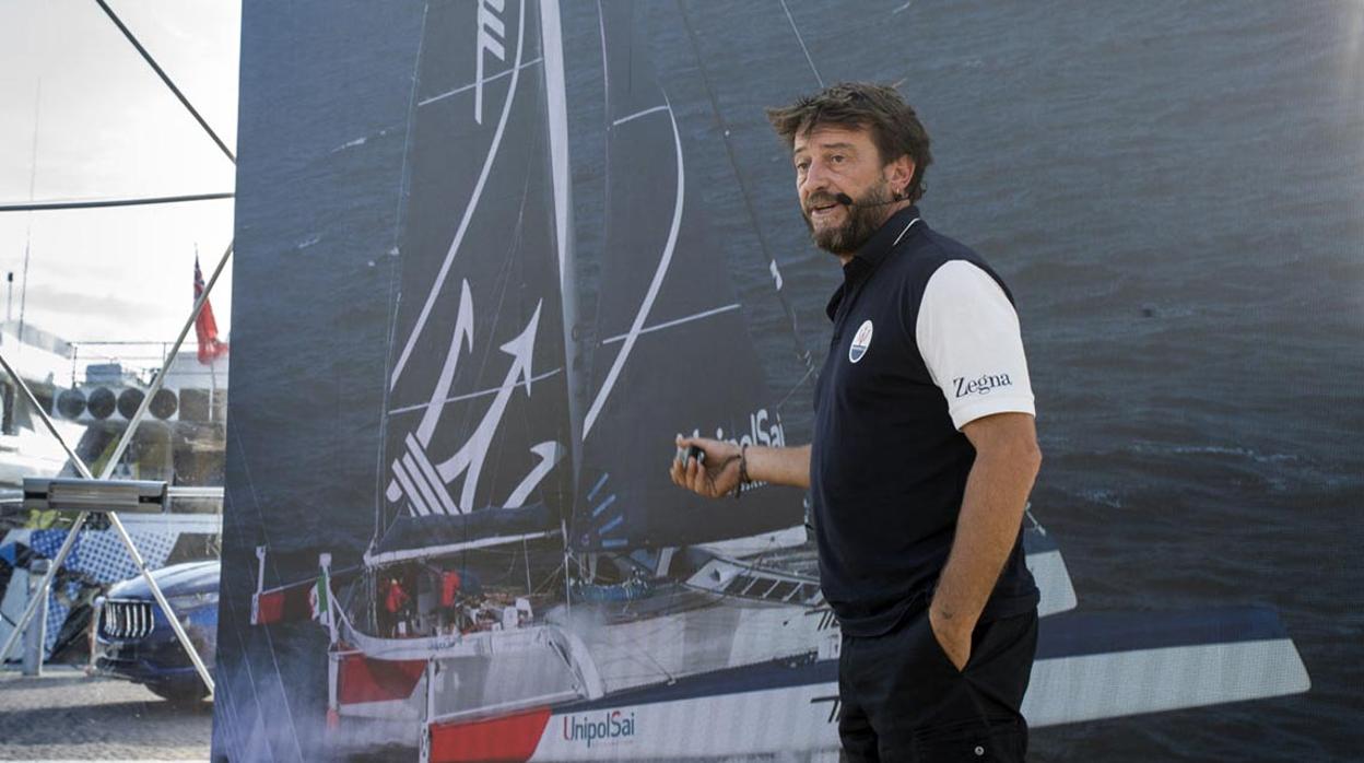 Giovanni Soldini: «Me haría falta un cero más en el presupuesto para intentar la Julio Verne»