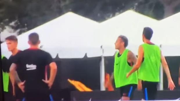 Otras peleas en los entrenamientos