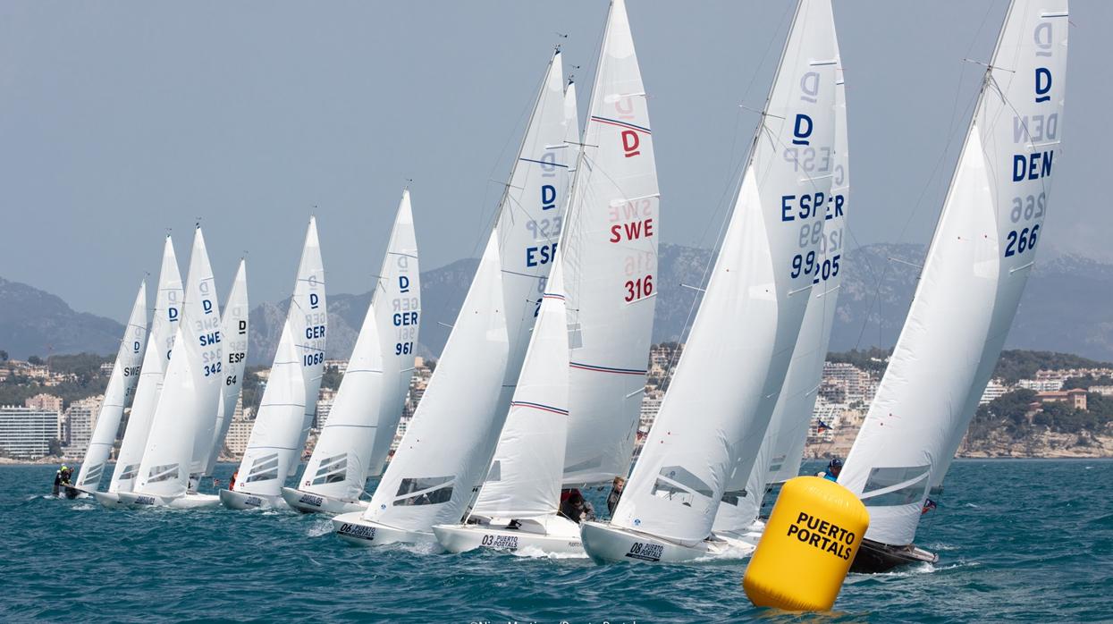 Puerto Portals reúne a la mayor flota de Dragones en España en la Dragon Winter Series