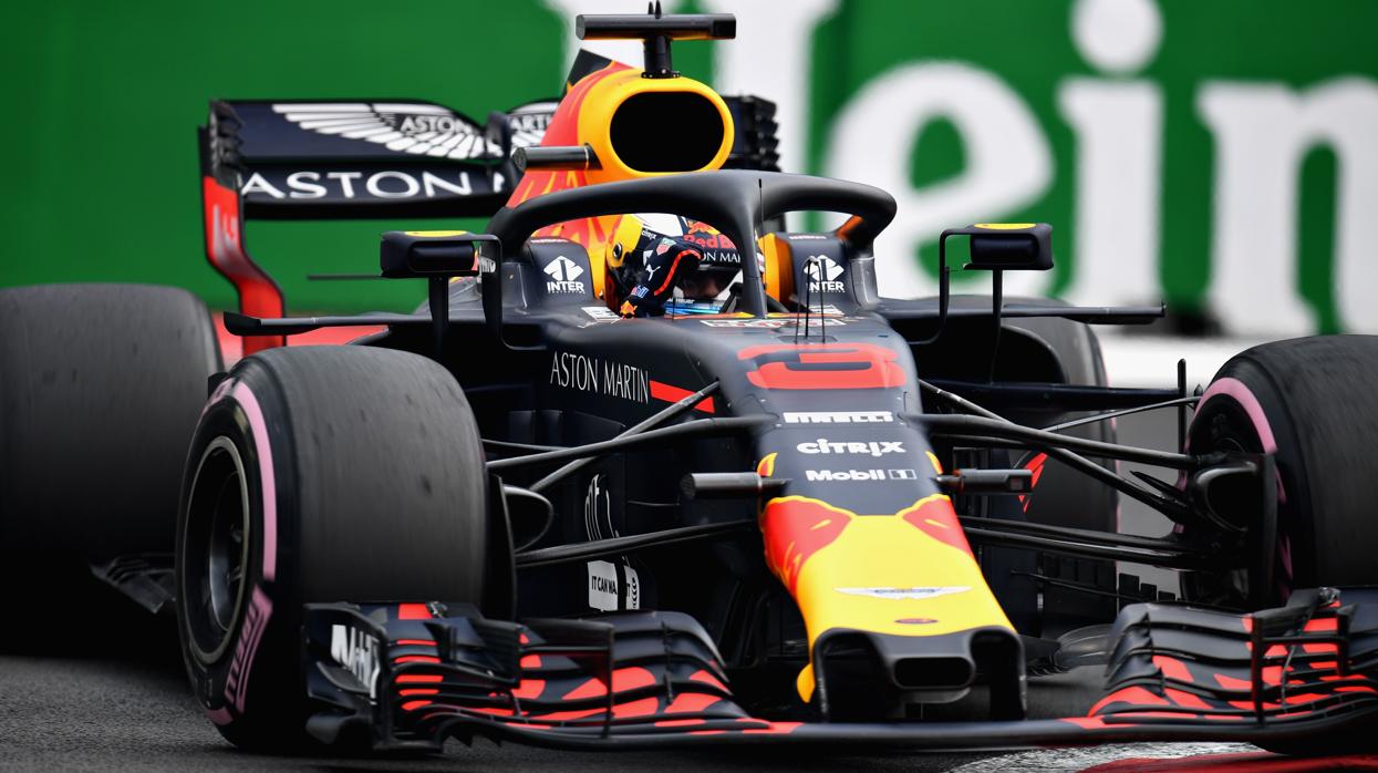 Daniel Ricciardo, al volante del Red Bull