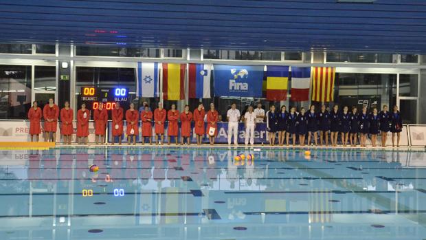 El España-Israel, a puerta cerrada y bajo la bandera de Cataluña