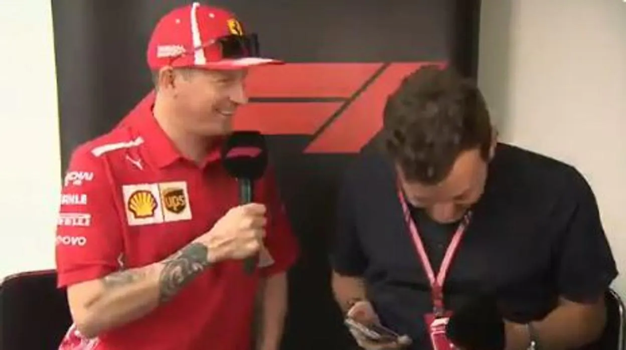 Raikkonen se toma a guasa su adiós a Ferrari