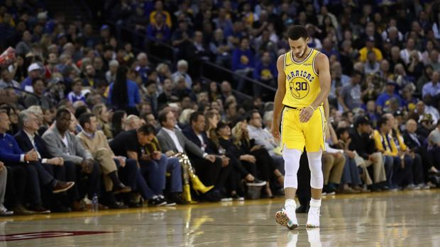 La noche para olvidar de Stephen Curry
