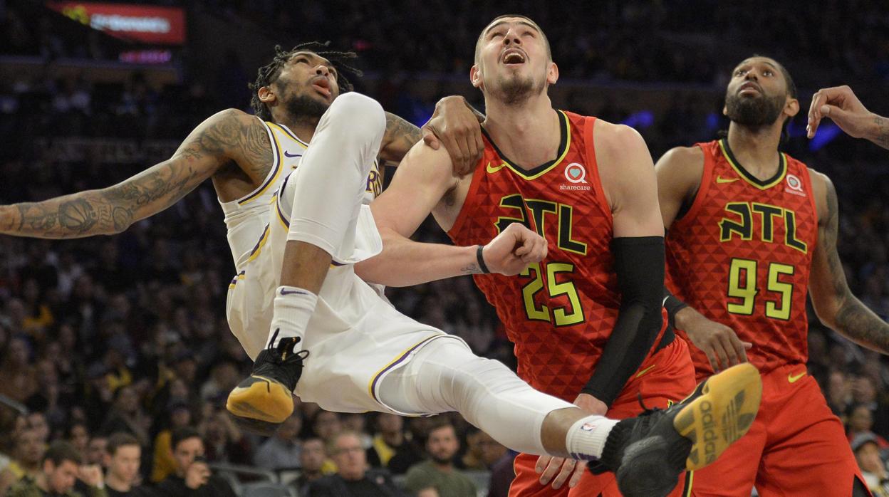 LeBron, Chandler y un final antológico en el Lakers-Hawks