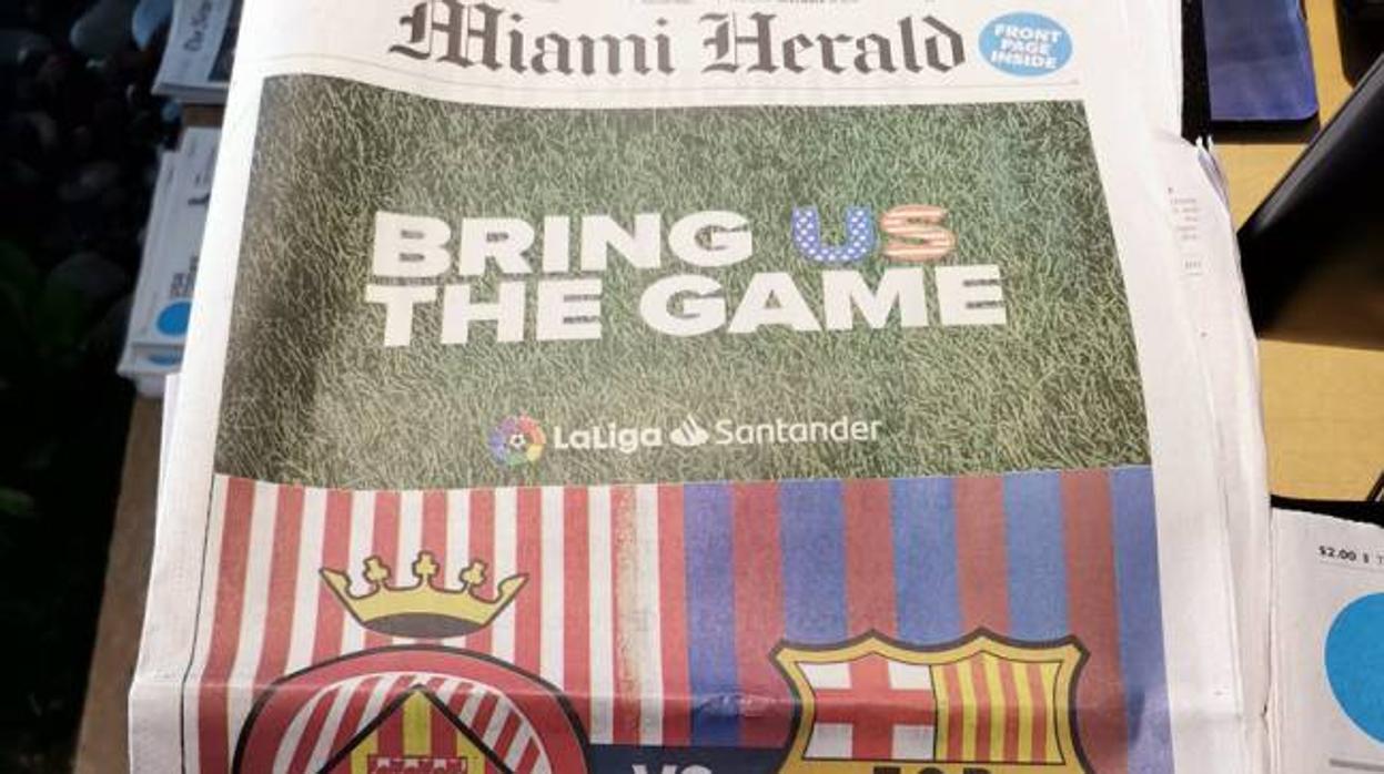 Portada delm 'Miami Herald'