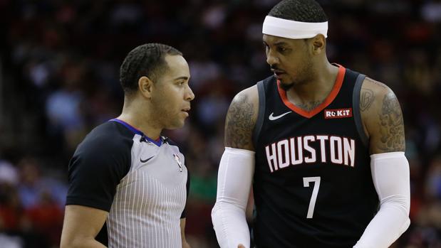 Los Rockets prescinden de Carmelo Anthony