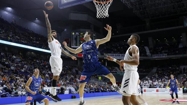 El Real Madrid pasa por encima del Gipuzkoa Basket