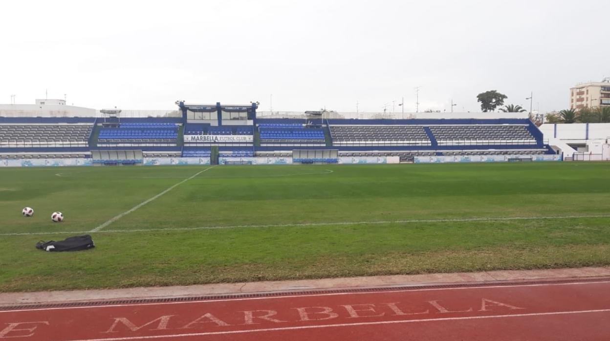 El estadio del Marbella