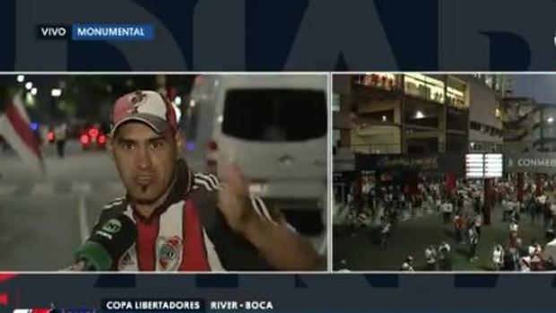 El hincha de River Plate que trató de poner cordura al superclásico contra Boca