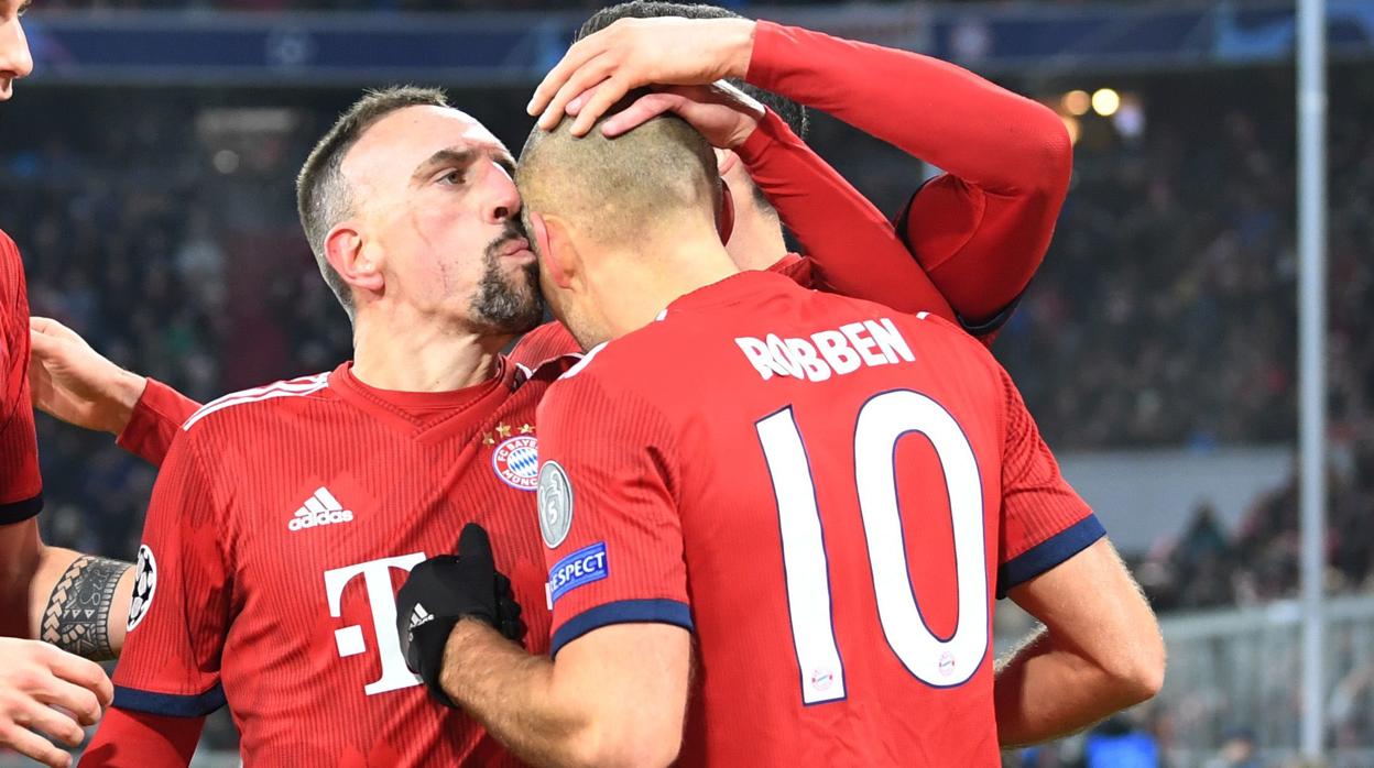 Ribery y Robben dejarán el Bayern a final de temporada