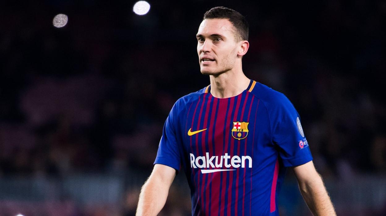 Thomas Vermaelen durante un partido del Barcelona