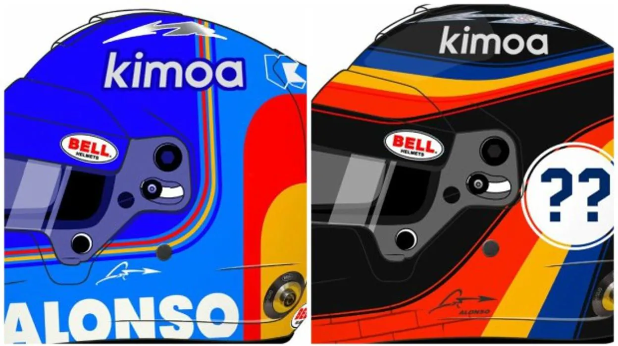 Alonso deja a los fans la elección de su casco para la Indy 500