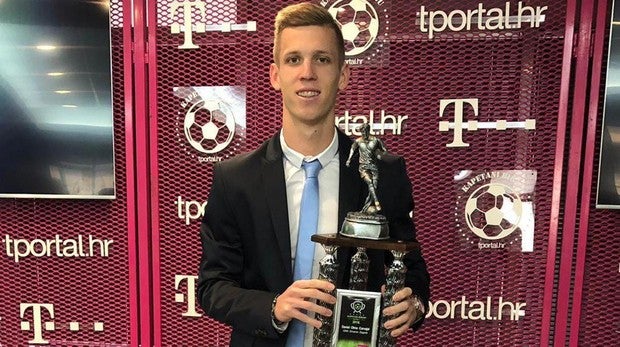 Dani Olmo, jugador del año en Croacia