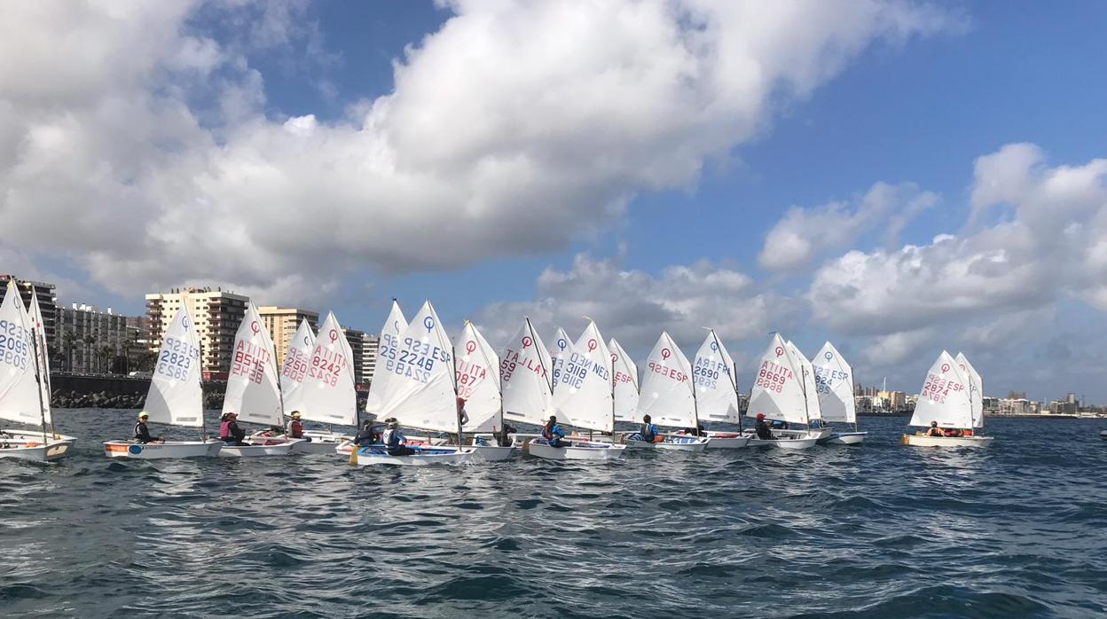 Gran nivel en la Regata AECIO de Las Palmas