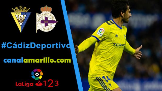 Sigue el partido Cádiz-Deportivo
