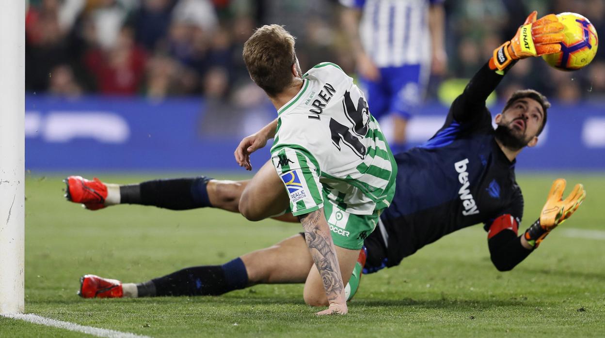 El Betis no encuentra premio a su acoso