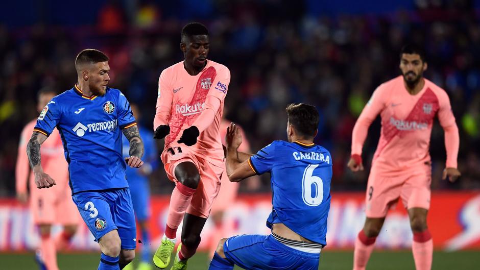 LaLiga Santander (J18): Resumen y goles del Getafe 1-2 Barcelona