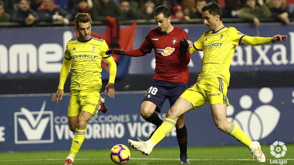 LaLiga 123 (J20): Resumen del Osasuna 2-1 Cádiz CF