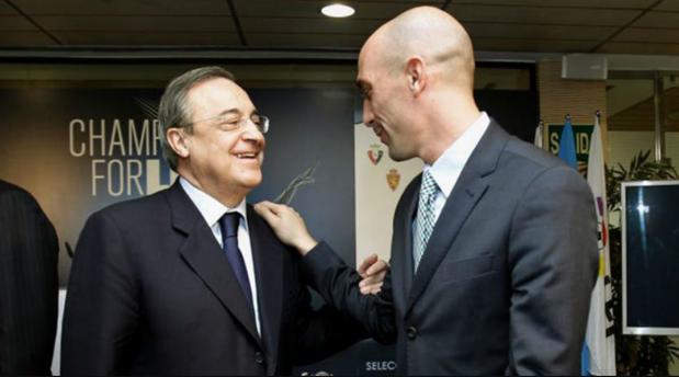 Florentino Pérez habló con Rubiales para saber por qué no intervino el VAR