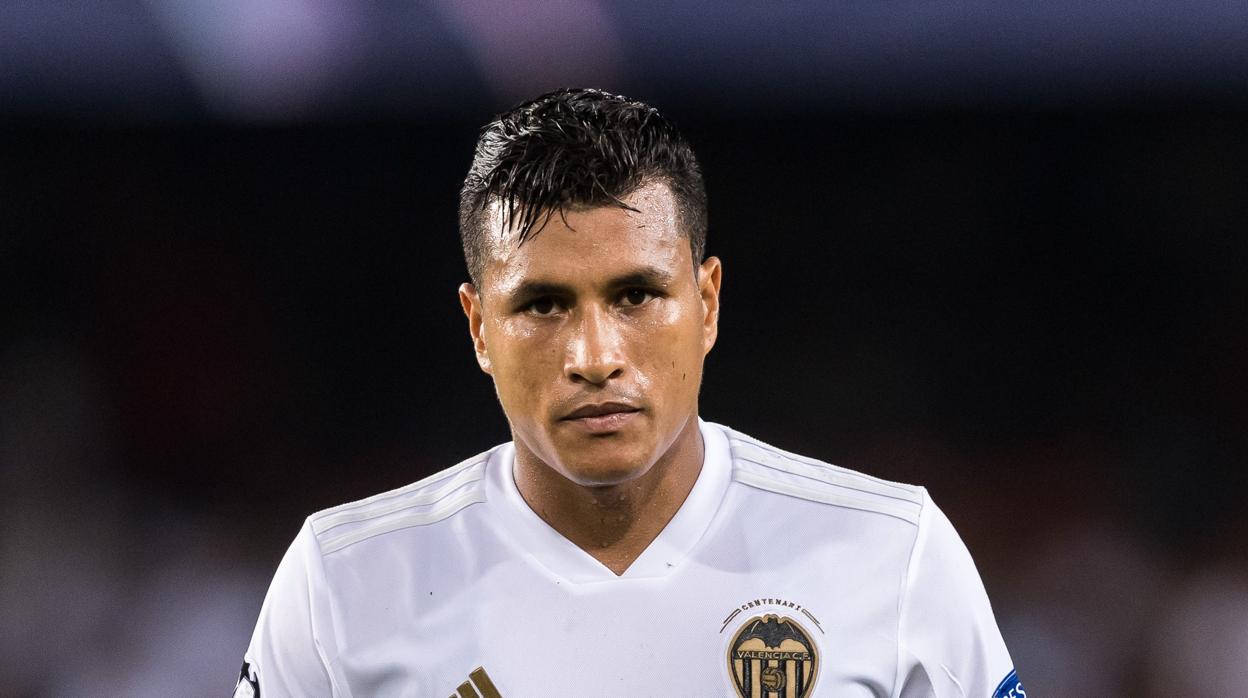 Jeison Murillo en su etapa en el Valencia