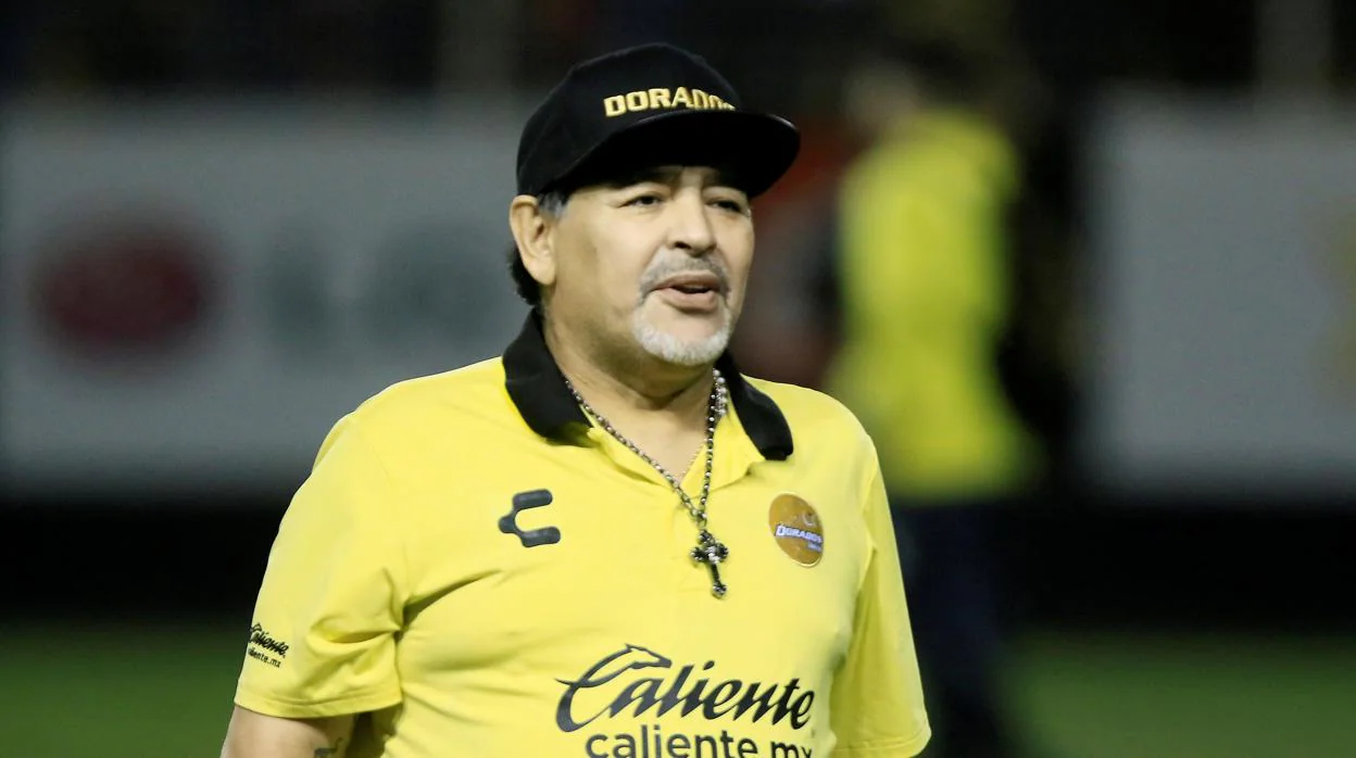 Diego Maradona en una imagen de archivo