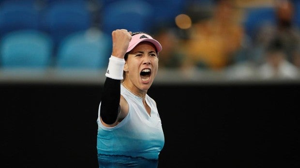 Muguruza ilumina la madrugada australiana