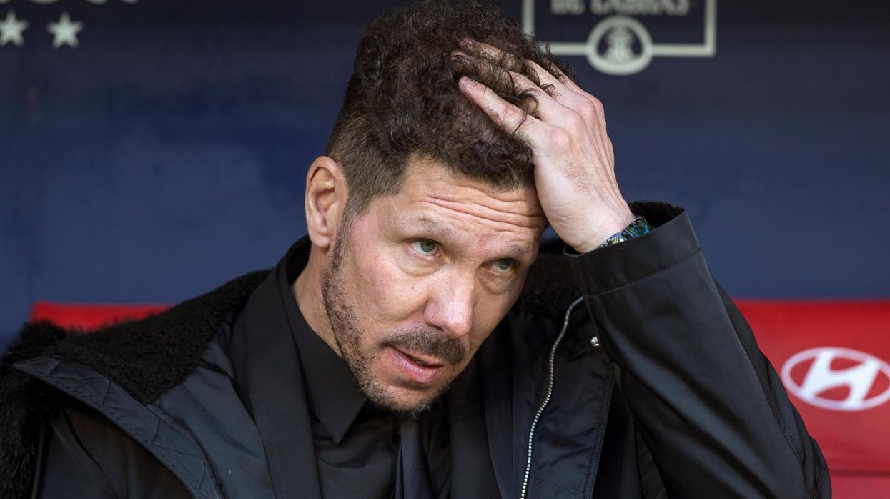 Simeone, entrenador del Atlético de Madrid