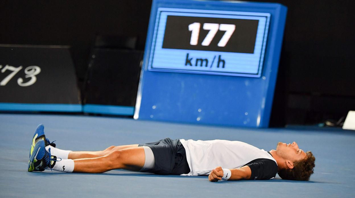 Carreño se desfonda tras una batalla de cinco horas con Nishikori