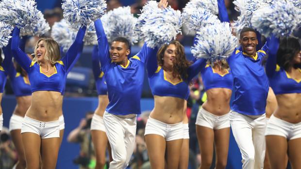 Napoleon y Quinton, los cheerleaders masculinos de Los Angeles Rams