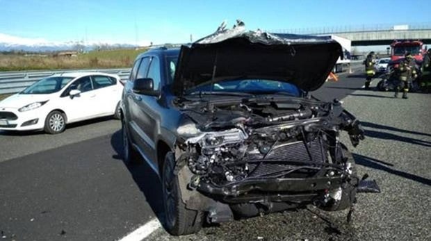 Tremendo accidente de tráfico de Douglas Costa