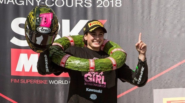 Ana Carrasco pone la vista en Motogp