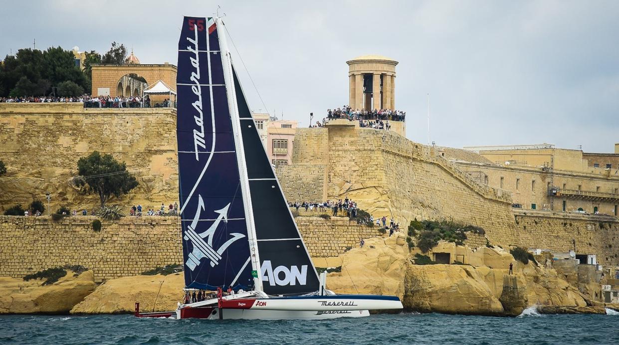 Todo listo en el trimarán «Maserati» para la Caribean 600