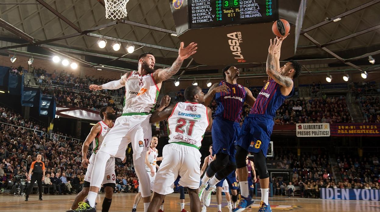 El Barça Lassa alarga la fiesta a costa de un Baskonia sin acierto