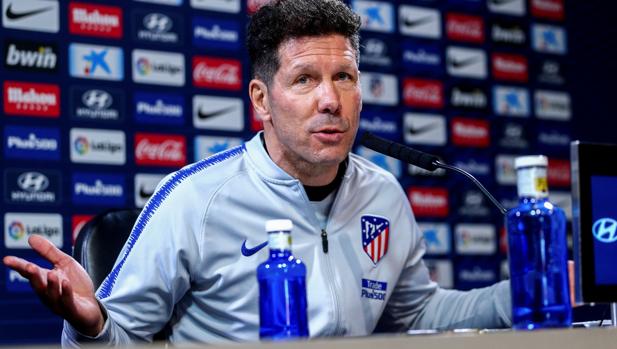 La curiosa explicación de Simeone sobre su polémico gesto