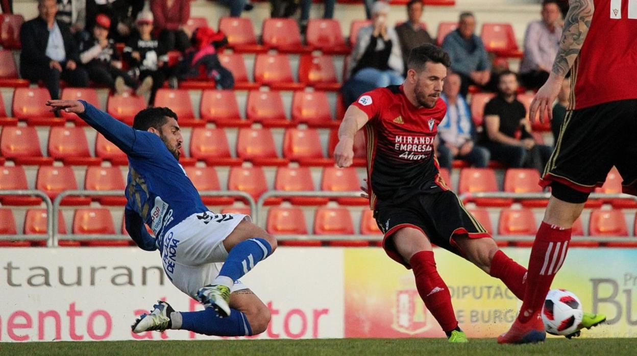 Partido del Mirandés en el estadio de Anduva