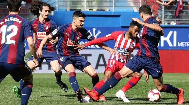 Lemar estimula al Atlético