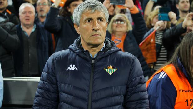 Quique Setién, el entrenador que no sabe perder