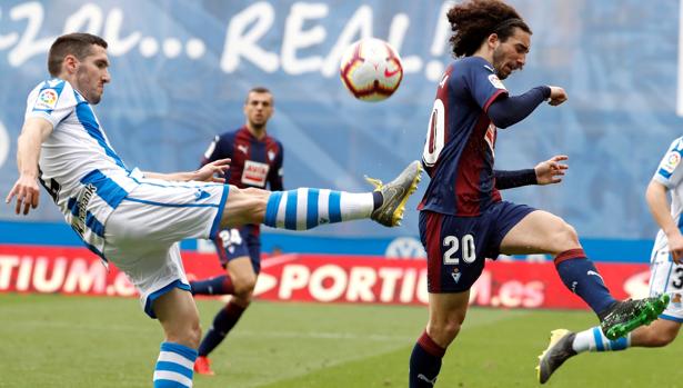 Poco premio para un Eibar muy superior a la Real Sociedad