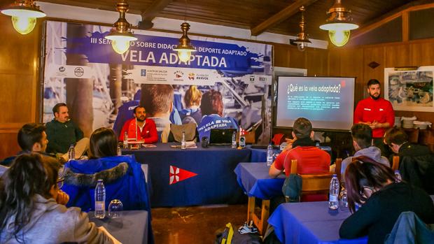 El Monte Real organiza en Bayona el IV Seminario sobre Vela Adaptada