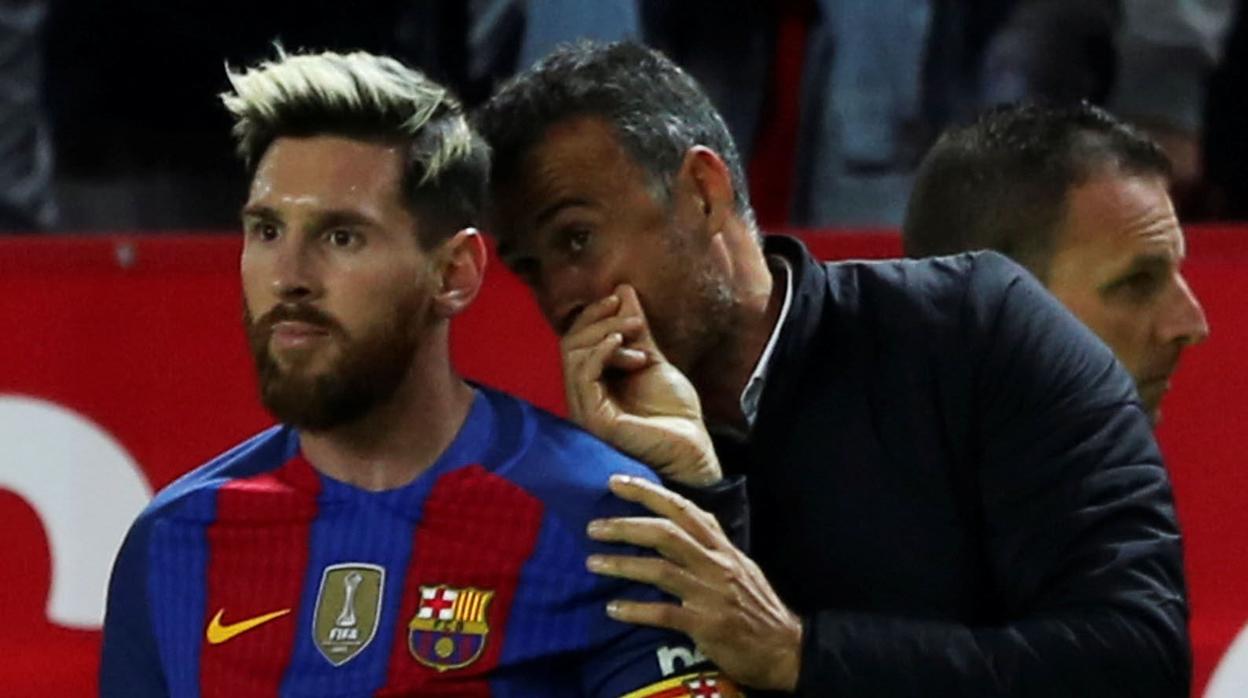 Luis Enrique admite sus roces con Messi: «Hubo un tiempo de tensión que yo no busqué»