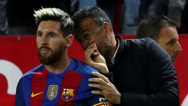 Luis Enrique admite sus roces con Messi: «Hubo un tiempo de tensión que yo no busqué»