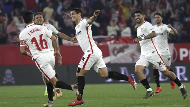 El gol de Ben Yedder (2-1) en el Sevilla 5-2 Real Sociedad