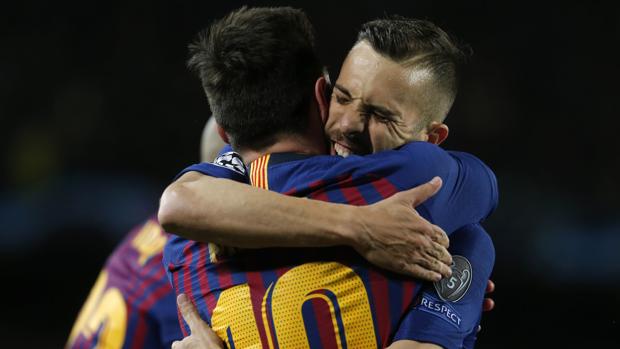 Los «recados» de Jordi Alba tras el pase del Barça