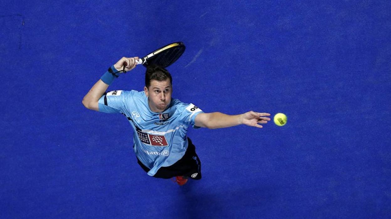 Paquito Navarro, durante un partido de esta temporada