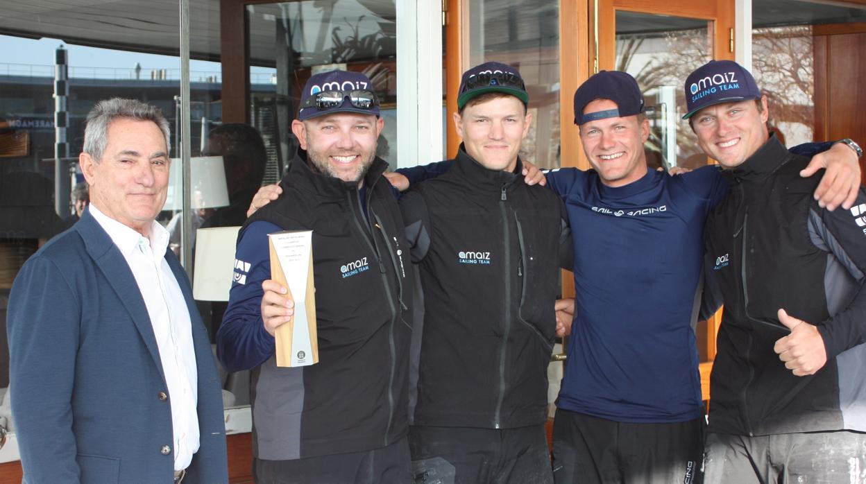 «Amaiz Sailing Team», de Sergei Dobrovolskii, campeón de la Barcelona Winter Series de J70