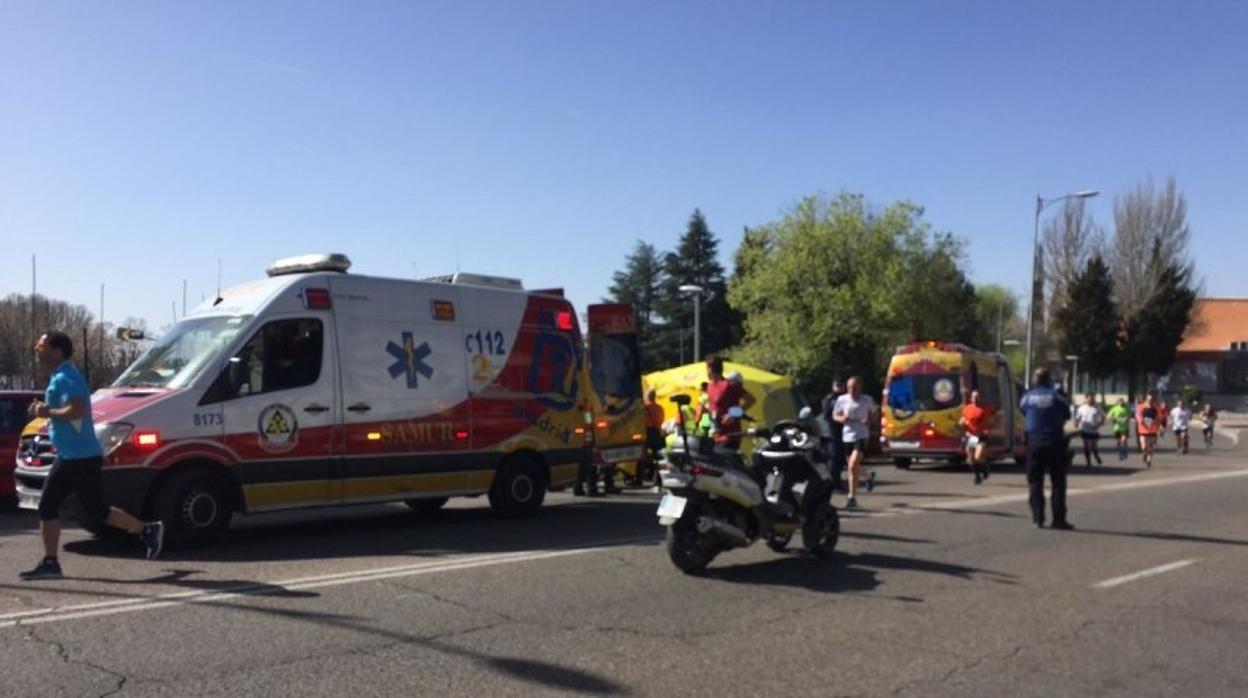 Un atleta sufre una parada cardíaca durante una carrera en Madrid