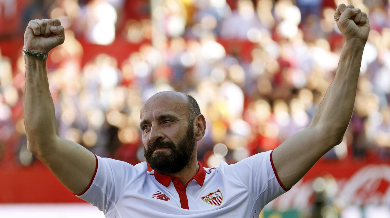 Monchi, en su despedida del Sevilla