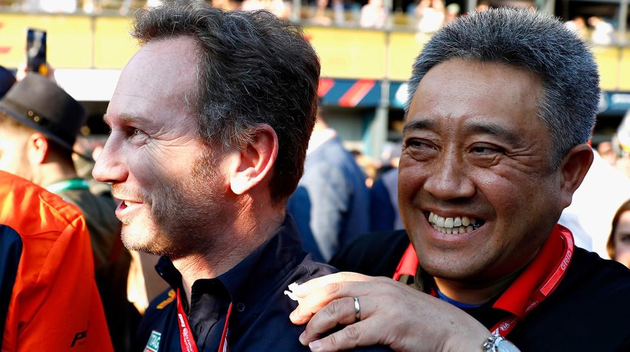 El jefe de Honda lloró por el éxito con Red Bull