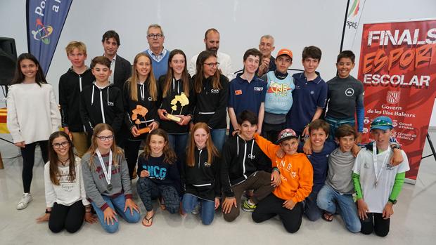 Marc Mesquida gana las finales Escolares de la clase Optimist en Portocolom